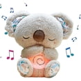 thumbnail image 1 of Koala relajante, nutria dormida, koala que alivia la ansiedad, nutria que respira, peluche portátil con iluminación musical y movimiento respiratorio rítmico, 1 of 5