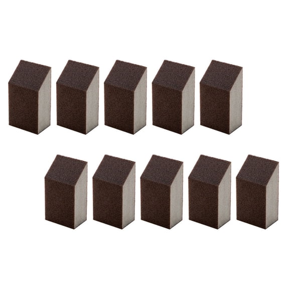 Brown Kitchen Sponges for Dishwashing Perfect for Cleaning Tools and Kitchen Use 10 Pieces
