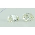 thumbnail image 3 of Oval Millennial Sunrise (Branded Shape) Diamond Stud Earrings 14k White Gold (1.15 Ct,J-K Color,VS Clarity), 3 of 5