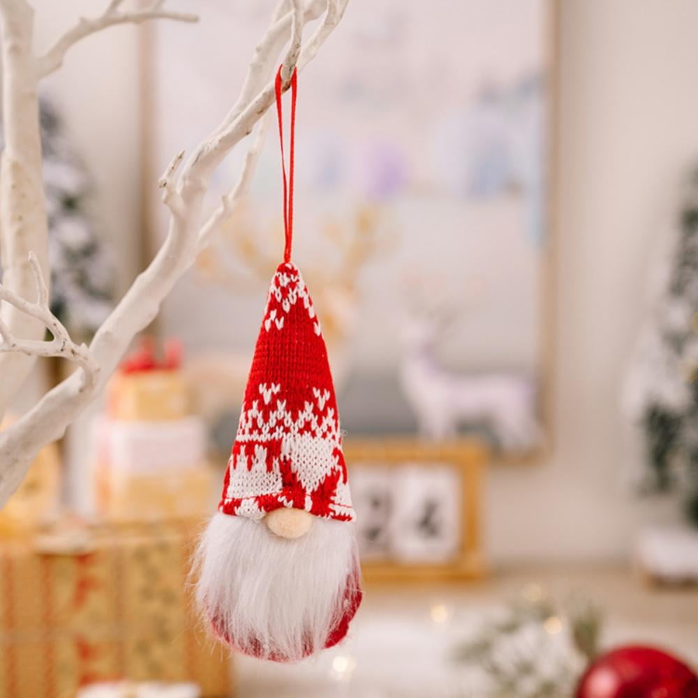 Christmas Tree Hanging Pendant Crafts Elves Decorations Gnome ...