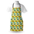 thumbnail image 3 of Baby Apron Cute Colorful Summer Trees Kids Playroom Girls Boys Childish Branches Plants Artwork, Unisex Kitchen Bib Apron with Adjustable Neck for Cooking Baking Gardening, Multicolor, by Ambesonne, 3 of 3