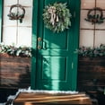 thumbnail image 3 of Artificial Flower Wreath, Christmas Garland, Wall Hanging Winter Wreath Autumn Colco Corona de invierno, 3 of 8