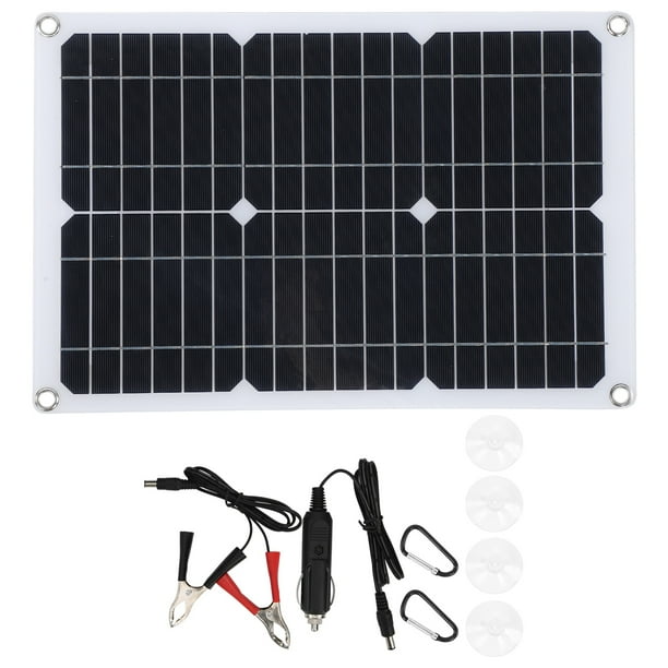 Panel solar de Silicio monocristalino NikouMX cargador de 20W 18V Aspecto llamativo