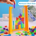 thumbnail image 2 of Juego de rompecabezas de bloques tridimensionales HUOGUO Geometric IQ Toy, 2 of 3