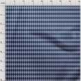 thumbnail image 3 of oneOone Cotton Flex Navy Blue Fabric Argyle Check Craft Projects Decor Fabric Printed By The Yard 40 Inch Wide, 3 of 4