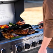 Charbroil® Performance Series™ FlavorMax™ 4-Burner Cart Gas Grill with Side Burner, Stainless