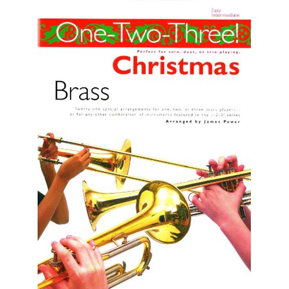 Pre-Owned One-Two-Three! Christmas Brass: Easy Intermediate, (Paperback)