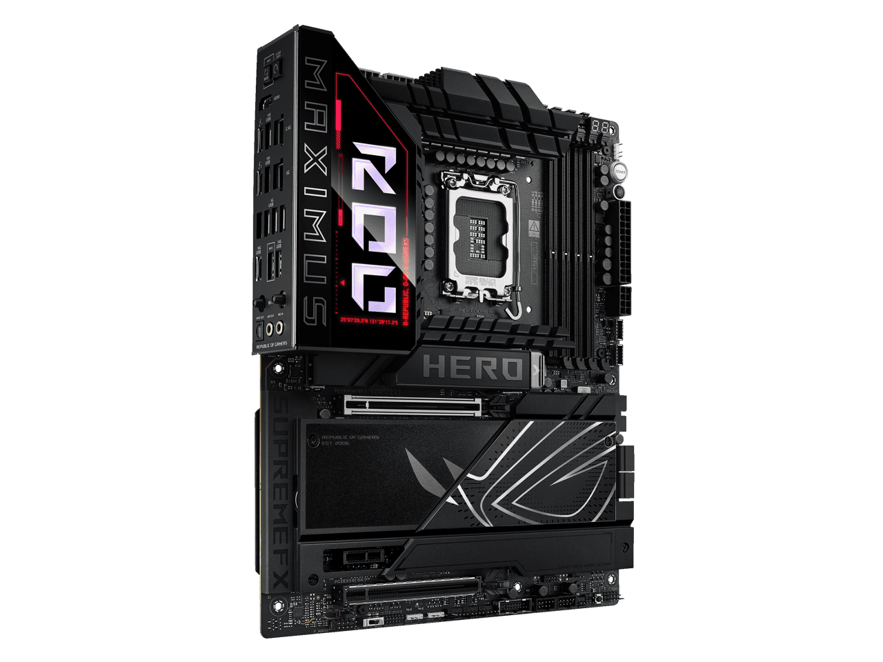 Asus ROG MAXIMUS Z890 HERO Gaming Desktop Motherboard - Intel Z890 Chipset (rogmaximusz890hero)