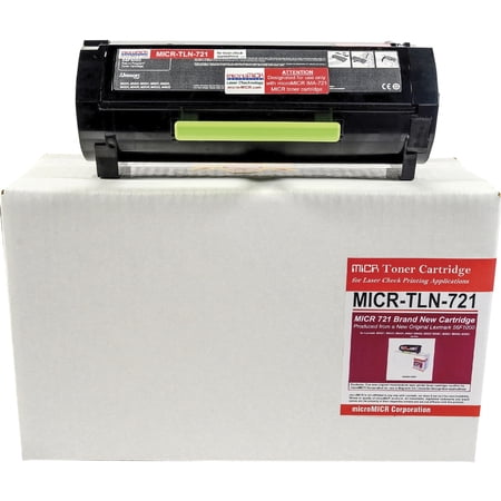 UPC: 0814006003503 | microMICR MICR Laser Toner Cartridge – Alternative for Lexmark 56F1000 – Black – 1 Each – 6000 Pages