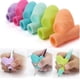 thumbnail image 5 of 1pc Pencils Handle The Right Hand Helps Children Learn To Hold The Pen And Write Posture Correction Pencil Grips Loops Random Color, 5 of 5