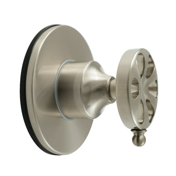 Kingston Brass KS3038RX Belknap Single-Handle Three-Way Diverter Valve with Round Trim Kit, Brushed Nickel