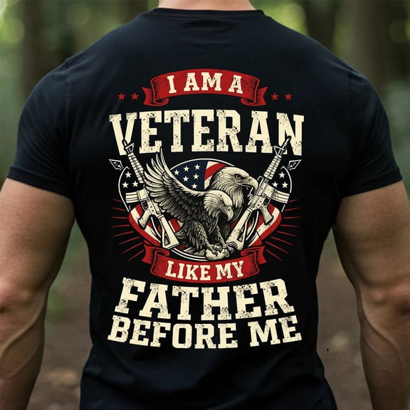 Trenditee I Am a Veteran Like My Father Before 2961 T-Shirt