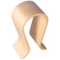 thumbnail image 4 of Soporte para auriculares en forma de U, de madera, sencillo y estable, con patas de goma para oficina, estudio, dormitorio y escritorio., 4 of 14