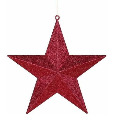 Vickerman 20" Glitter Star Christmas Ornament