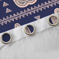thumbnail image 4 of Homewish Bohemian Mandala Black Out Curtains for Teens Boys Girls,Hippie Floral Flower Curtains Pack of 2 (42x63 Each),Exotic Style Bedroom Curtains,Ultra Soft Home Decor, 4 of 6