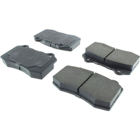 Centric Premium Semi-Metallic Brake Pads with Shims and Hardware