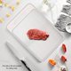 thumbnail image 3 of Tablero De Corte Comprado, Tablero De Cocina Con Enferante De Deifier Y Cuchillo, No Deslizamiento, Grandes Tablas De Corte Para Carne, Frutas, Verduras, 36.5 X 25 Cm, 3 of 7