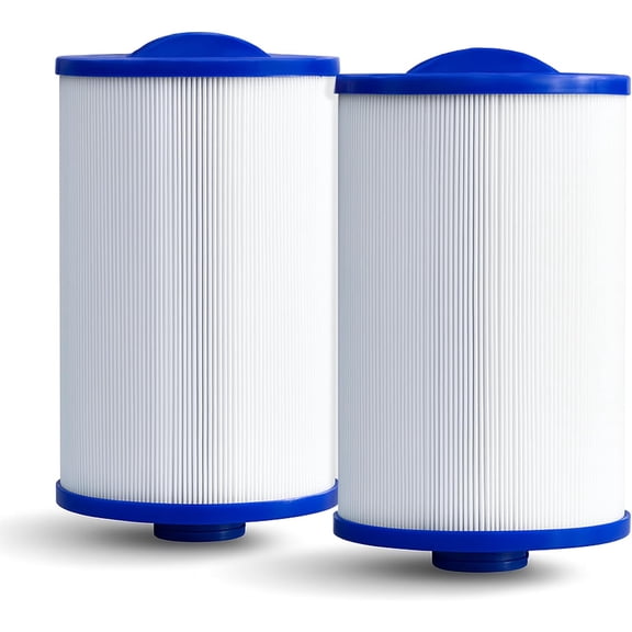 HQRP 6CH-940 Spa Filter Replacement for Pleatco PWW50P3, Filbur FC-0359, Unicel 6CH-940, Fits 817-0050, 25252, 03FIL1400, 1.5" SAE Thread, 45 sq.ft. Cartridge for Hot Tub and Spa Systems, 2-Pack