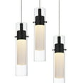 thumbnail image 4 of CWI Lighting  Olinda 37 Light LED Integrated Metal Chandelier in Black, 4 of 6