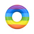 thumbnail image 1 of Flotteur de Piscine Arc-En-Ciel, 1 of 6