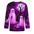 thumbnail image 4 of Qiopertar Liquidation à Moins de 5$ Hommes Imprimé Col Rond Mode Décontractée Manches Courtes Blouses Chemises en Liquidation Accès Anticipé Offres, 4 of 4