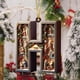 thumbnail image 5 of Adornos de árbol de Navidad de 26 letras - Decoraciones acrílicas personalizadas con gorros de Papá Noel, de una pieza, 5 of 7