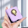 thumbnail image 4 of For Samsung Galaxy Z Flip5 GKK Ultra-thin Triaxial Ring Holder PC Phone Case, 4 of 5