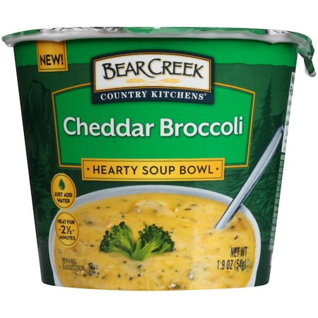 (Price/Case)Bear Creek 81900001 Soup Bowl Cheddar Broccoli  1.9 Ounces