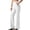 White(NEW&HOT), variant on No BoundarieWide Leg Pants for Womens High Waisted with Button Elastic Waist Flared Leg Comfy Dress Pants White Size XL