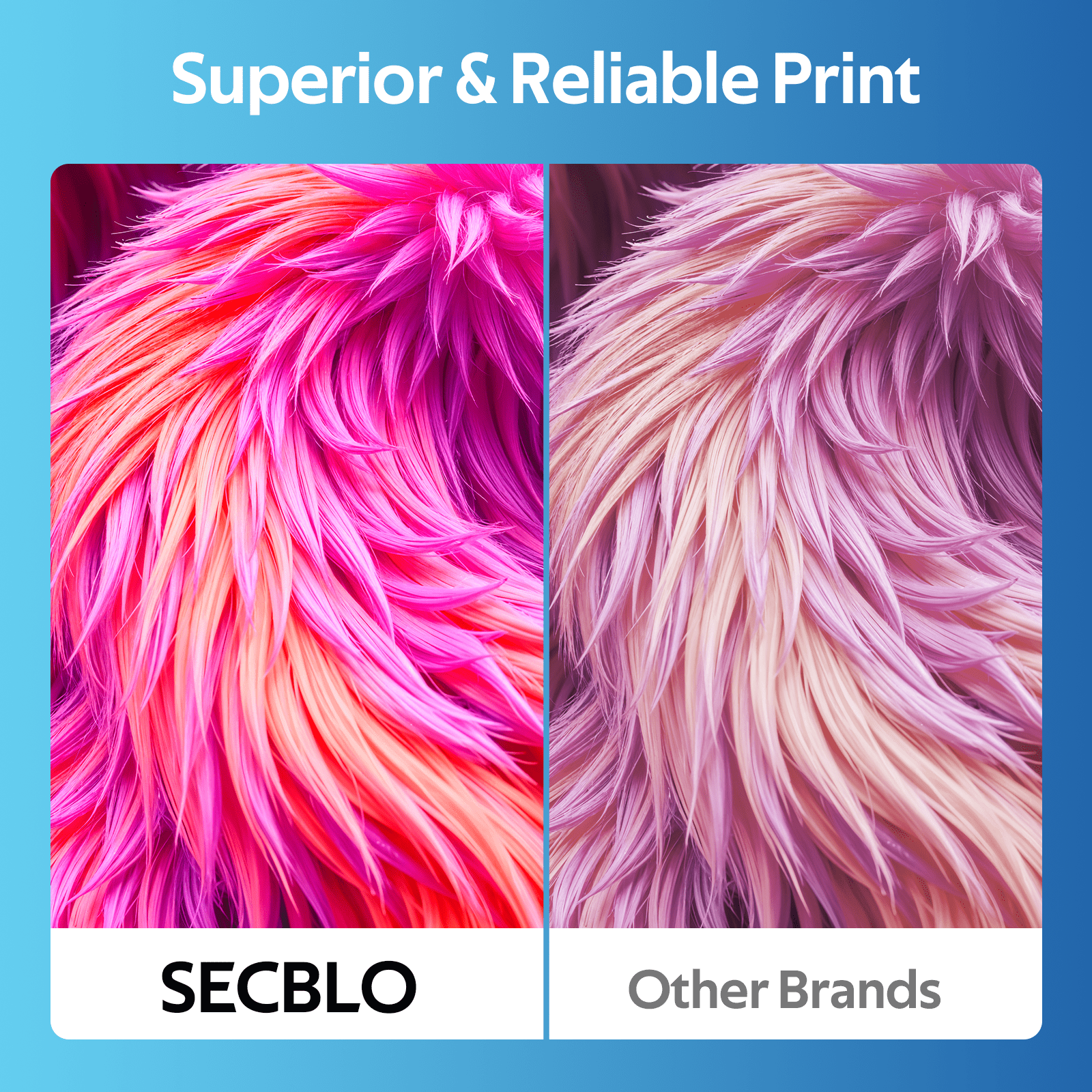 65 Ink for Compatible for HP 65XL Ink Cartridge for Printer (2 Pack)