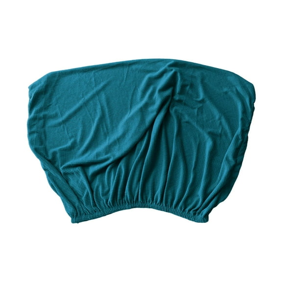 flameer Bed Headboard Cover 47" Bed Head Cover Soft Padded Modern Washable Bed Headboard Blue