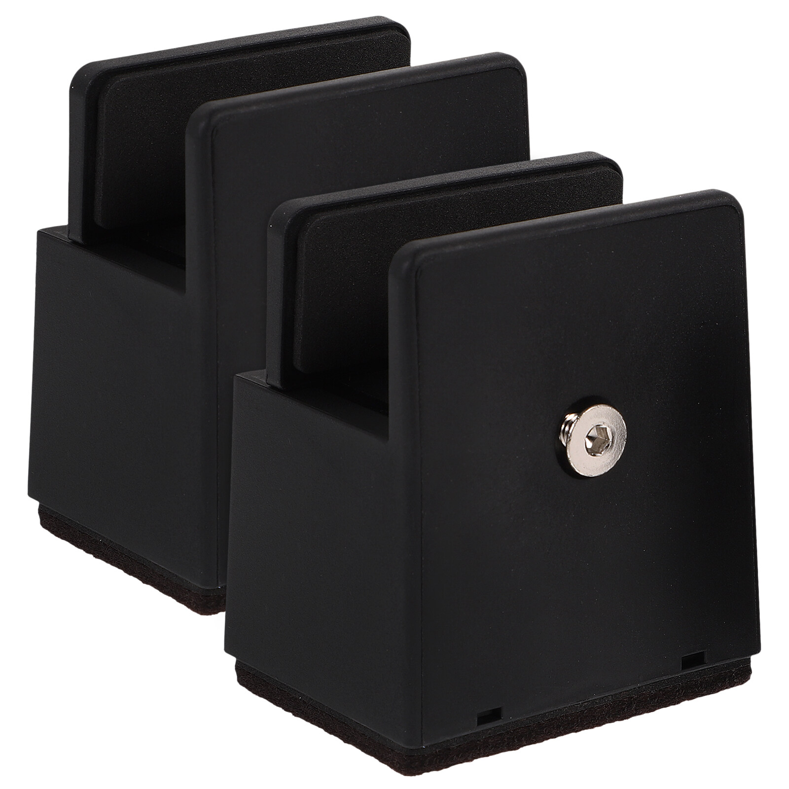 Platform Bed Risers 2pcs Bed Risers Adjustable Furniture Risers Table Heightened Lifts Desk Feet