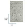 thumbnail image 3 of Livabliss Area Rugs for Living Room, 2x3 Harput Traditional Gray Rug, Bedroom Dining Room Home Decor Stain Resistant Carpet (2' x 2'11"), 3 of 8
