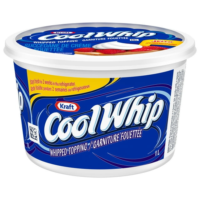 Cool Whip Original Frozen Whipped Topping, Tub, 1L