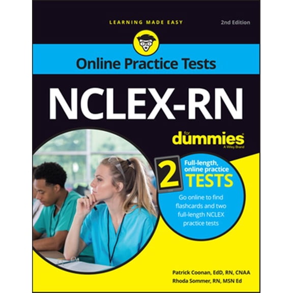 Pre-Owned Nclex-RN for Dummies with Online Practice Tests (Paperback) 1119692822 9781119692829