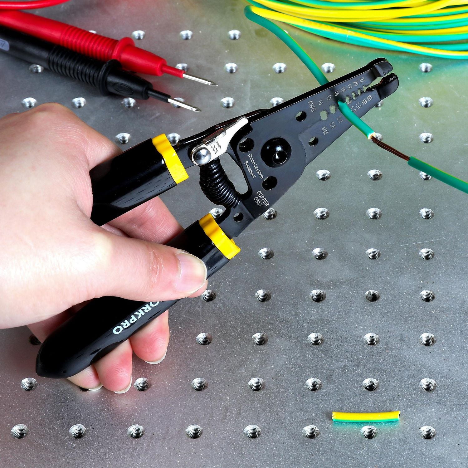 WorkPro Pince à dénuder 6 po