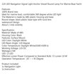 thumbnail image 3 of 2PCS 12V LED Navigation Signal Light Anchor Vessel Round Lamp For Marine Boat Yacht, 3 of 11