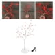 thumbnail image 3 of Lámpara LED de árbol de alambre de cobre recargable por USB, luz nocturna de hadas, adornos para cumpleaños Amor 60LED, 3 of 9