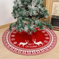 thumbnail image 3 of Bewildely de árbol de Navidad hilo de alce diseño de escena alfombrilla de suelo de Festival almohadilla protectora grande resistente al desgarro Kits de decoración para fiestas Bewildely HA070209-00, 3 of 6