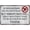 Warning Sign 2, variant on Vintage Aluminum Sign Happy Fall Y'All 8"x12", Metal Plaque Poster Aluminum Fade Resistant Easy Mounting Sign, Indoor Outdoor Use for Home Business Yard Decor