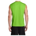thumbnail image 2 of Yellow Rooster Men's Sleeveless PosiCharge Competitor T-Shirts Lime Shock XS, 2 of 6