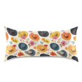 thumbnail image 3 of Haosy Satin Pillowcase for Hair and Skin Standard Cooling Silk Pillow Case with Envelope Closure Cow Hats and Flowers 20"x26", 3 of 9
