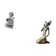 thumbnail image 5 of Estatua de mujer tribal africana Guan Yin, figura de Feng Shui, pieza de arte coleccionable, adorno hecho a mano, escultura de Buda femenina china par, 5 of 8