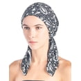 thumbnail image 2 of Ashford & Brooks Women's Pretied Printed Fitted Headscarf Chemo Bandana, 2 of 2