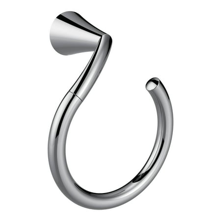 Moen Glyde Chrome Towel Ring