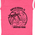 thumbnail image 4 of Inktastic Summer Vacation Mode Naples Beach Florida Boys or Girls Baby Bodysuit, 4 of 5