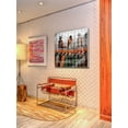 thumbnail image 4 of Parvez Taj "Tribal Colors" Print on White Wood, 4 of 7