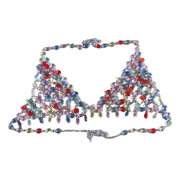 Cadena corporal para mujer Yinane accesorios para festivales de música ropa de calle