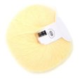 thumbnail image 4 of Viccilley Hilo de lana - Popular suave Mohair Pashm Knit Hilo largo de lana de angora Caliente (con ganchillo)(amarillo claro), 4 of 5