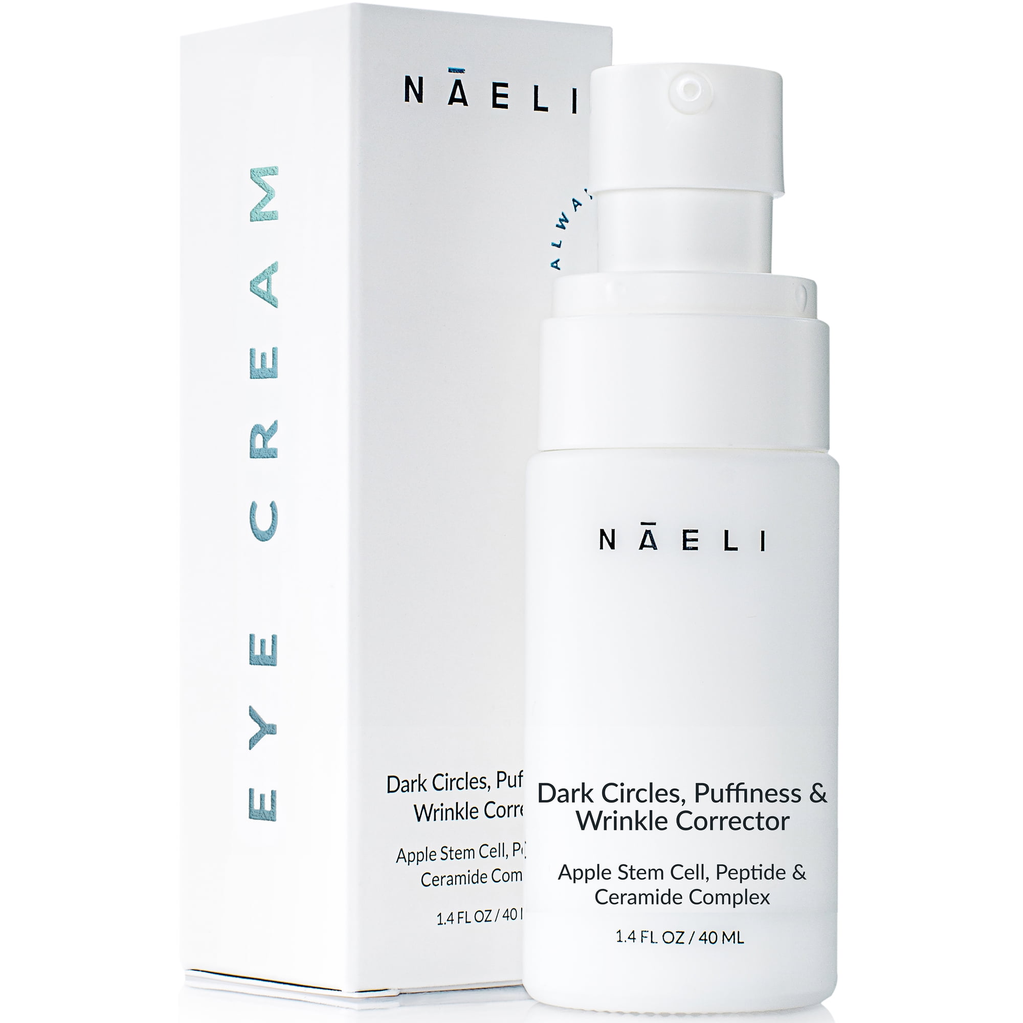 NAELI Eye Cream for Dark Circles and Puffiness with Peptides, 1.4 oz